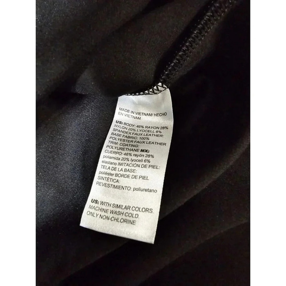 Puma X Koché Hoodie Cropped Sweatshirt Size XL Women's Black Casual Outerwear - Picture 14 of 15